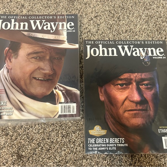 NEW John Wayne: The Official Collector's Edition - Volume 24 + Volume 26 - Picture 1 of 1